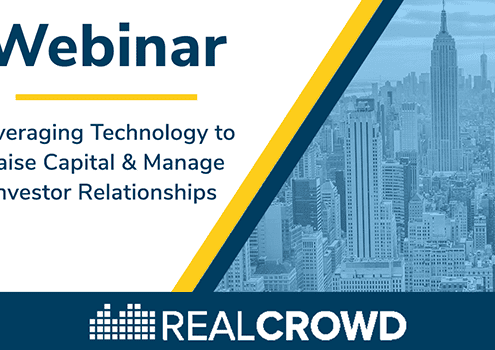 Leveraging Technology to Raise Capital & Manage Investor Relationships