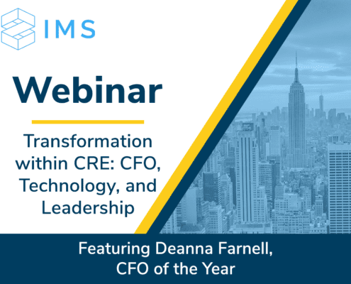 On-Demand Webinar – Transformation within CRE: CFO, Technology, and Leadership